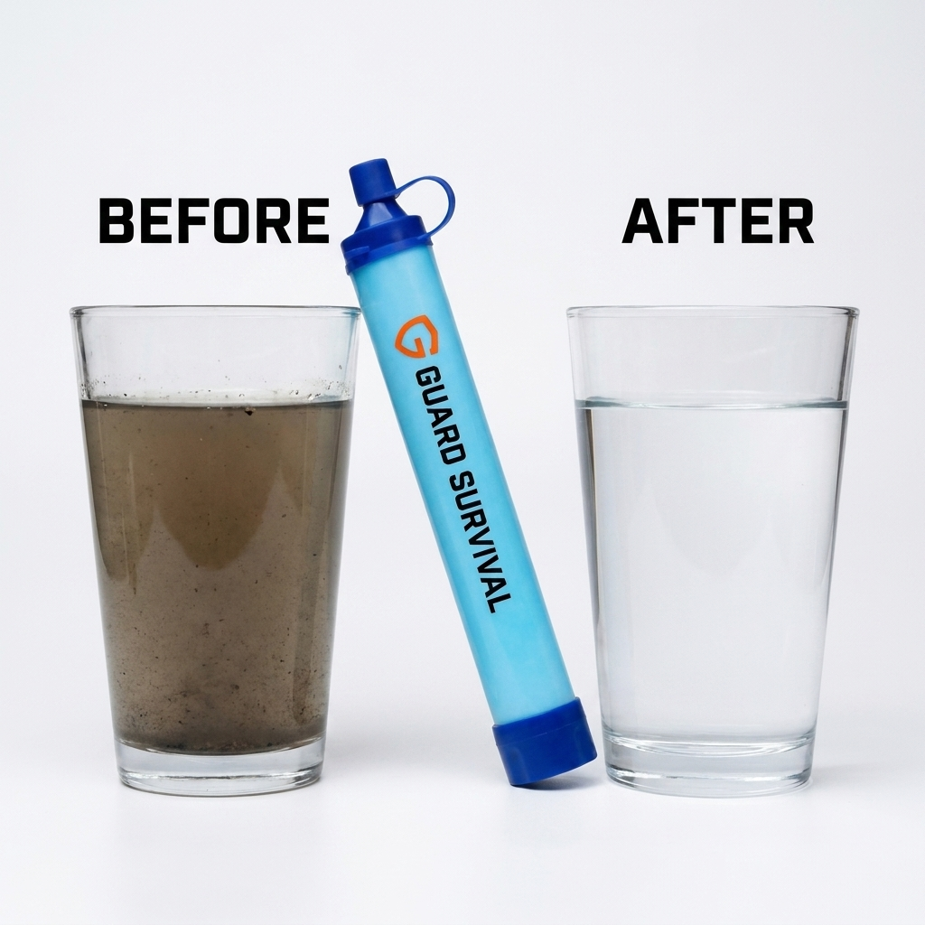 GUARD-S1 Emergency Water Filter Straw