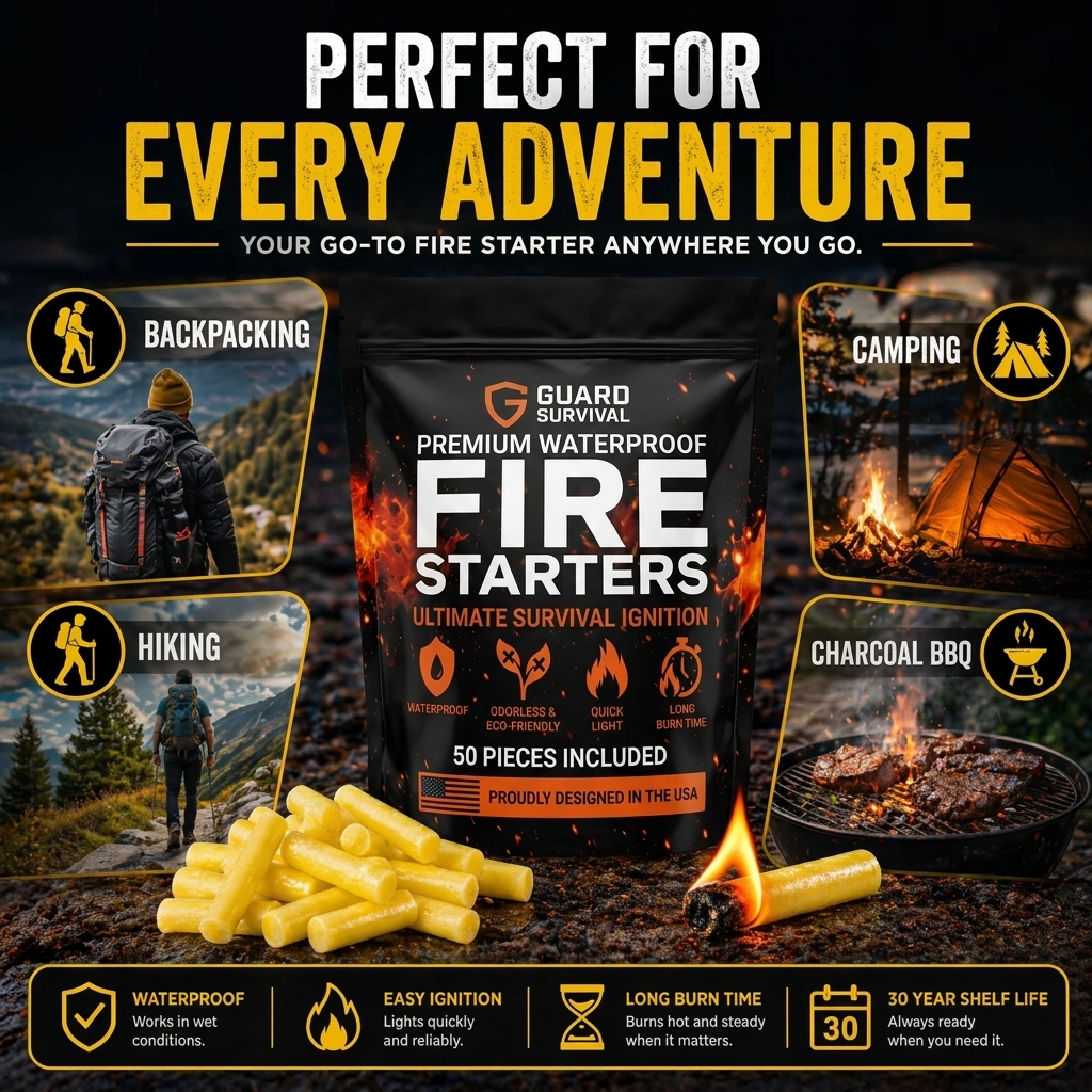 Guard Survival Waterproof Fire Starters