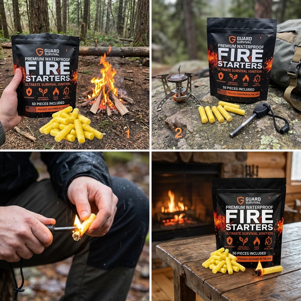 Guard Survival Waterproof Fire Starters