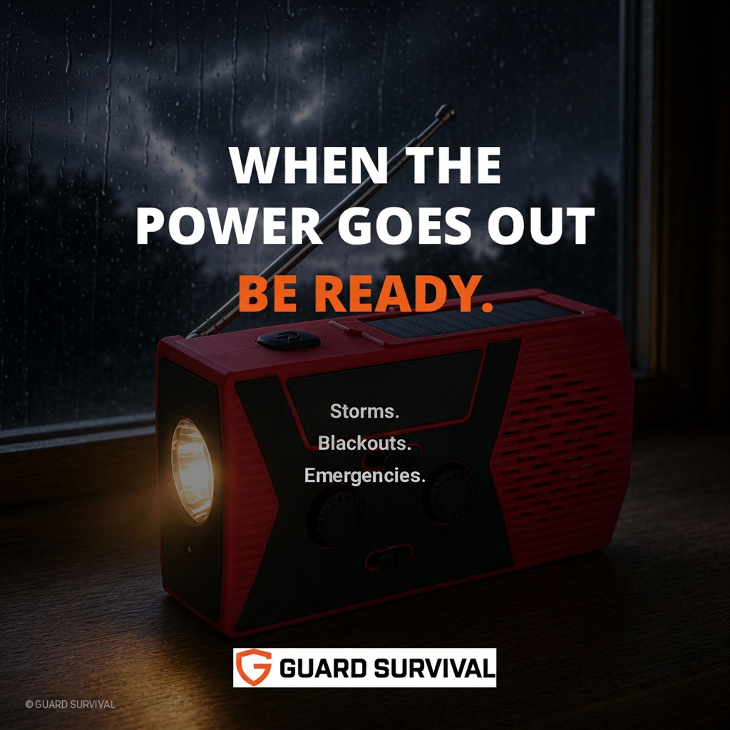 Lifeline Radio — 4-in-1 Emergency Tool