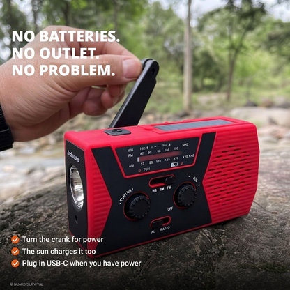 Lifeline Radio — 4-in-1 Emergency Tool