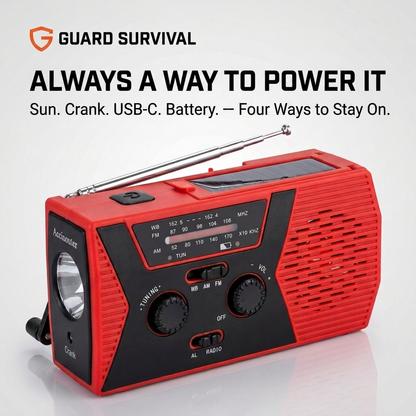 Lifeline Radio — 4-in-1 Emergency Tool
