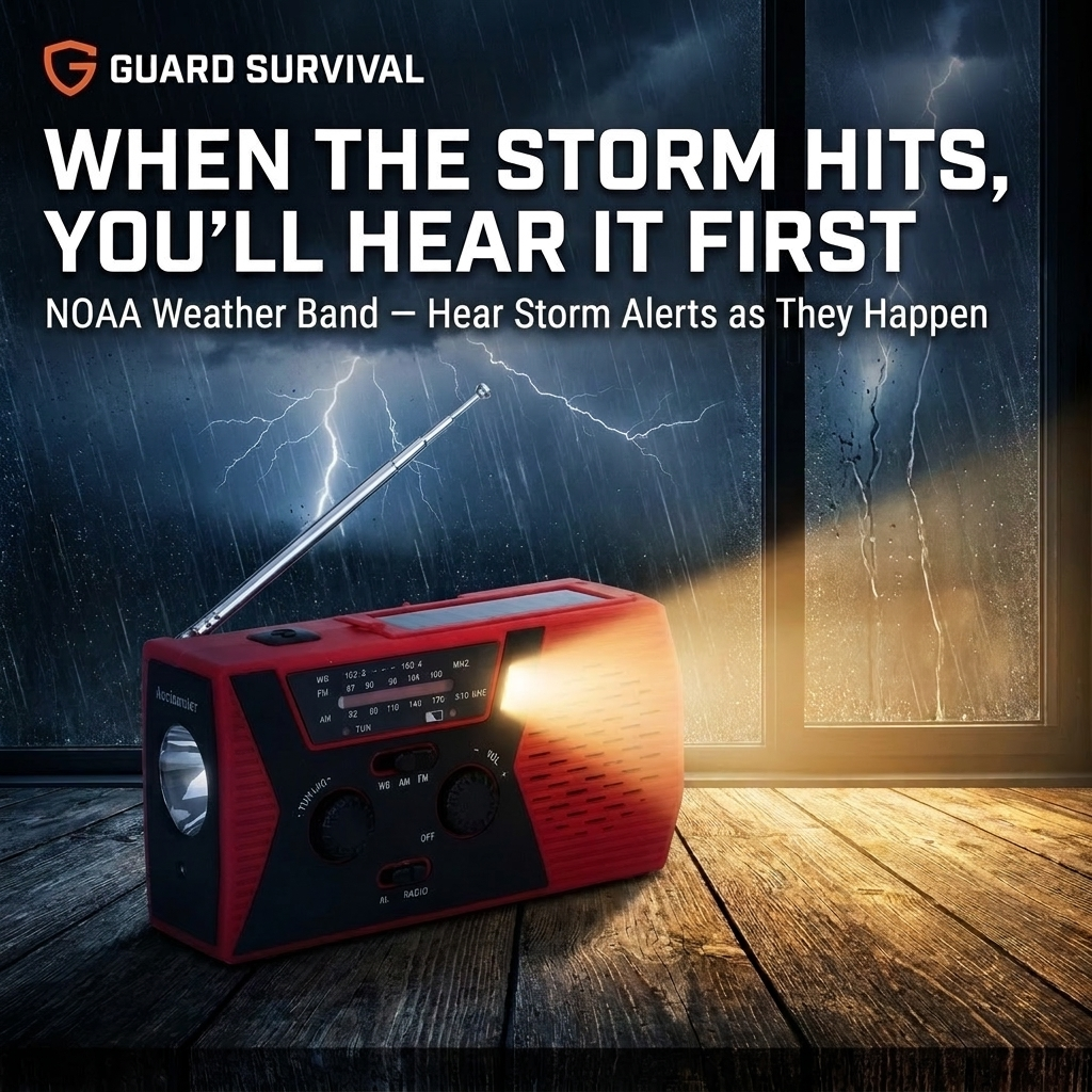 Lifeline Radio — 4-in-1 Emergency Tool