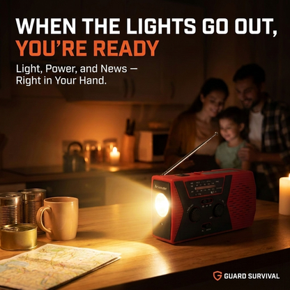 Lifeline Radio — 4-in-1 Emergency Tool