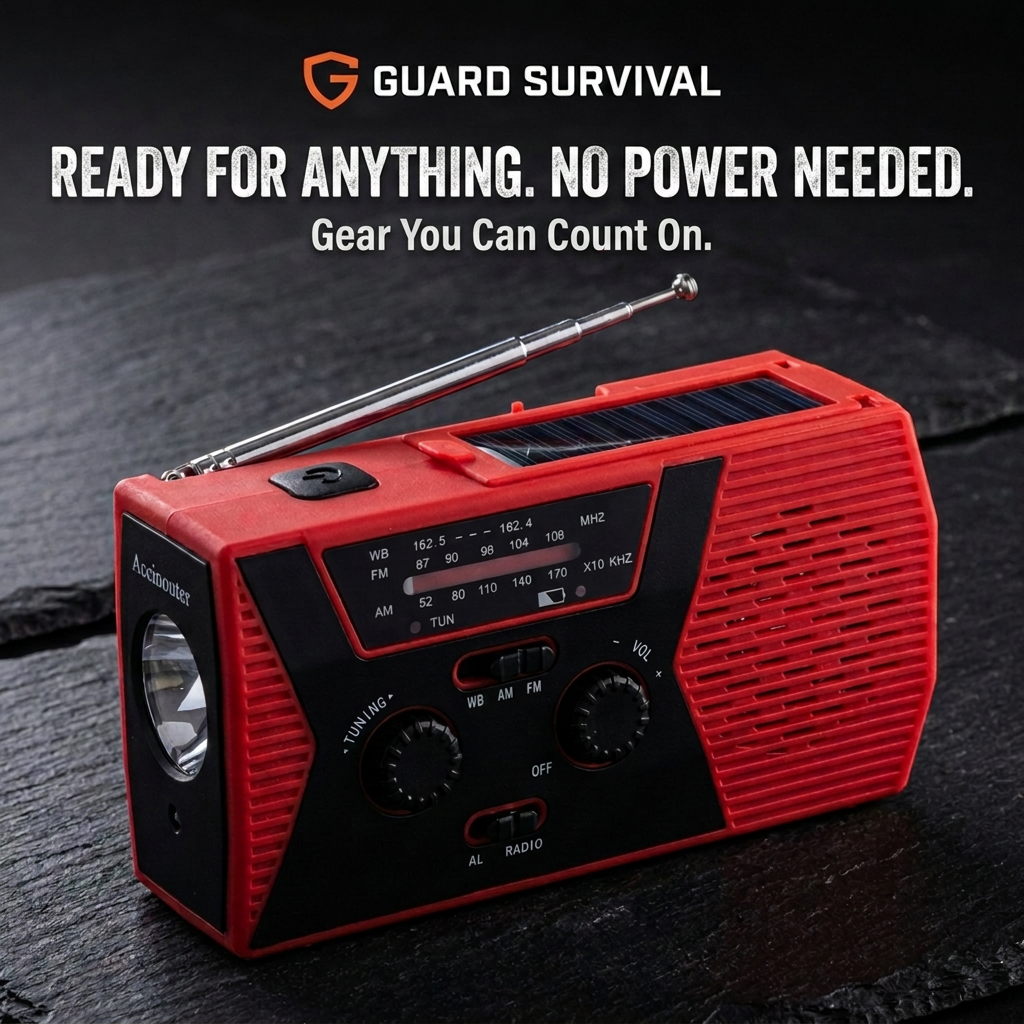 Lifeline Radio — 4-in-1 Emergency Tool