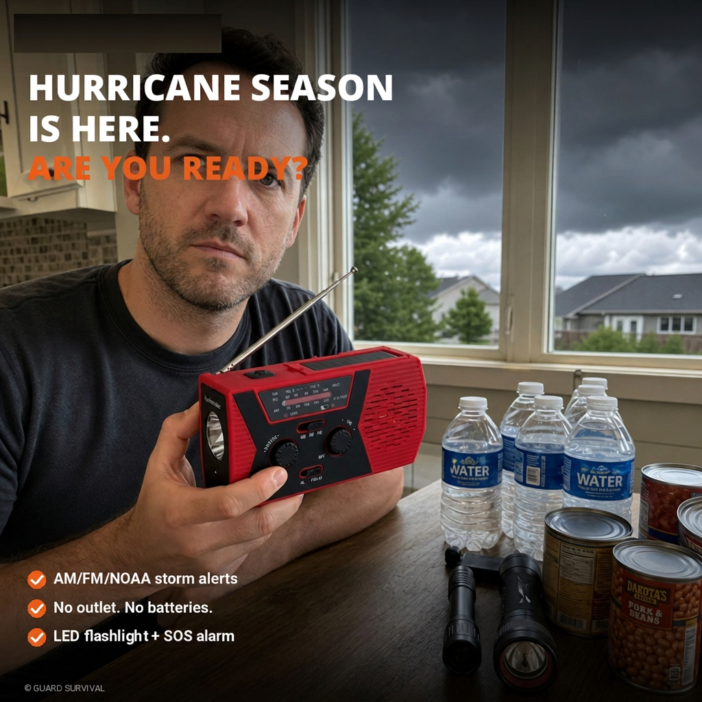 Lifeline Radio — 4-in-1 Emergency Tool
